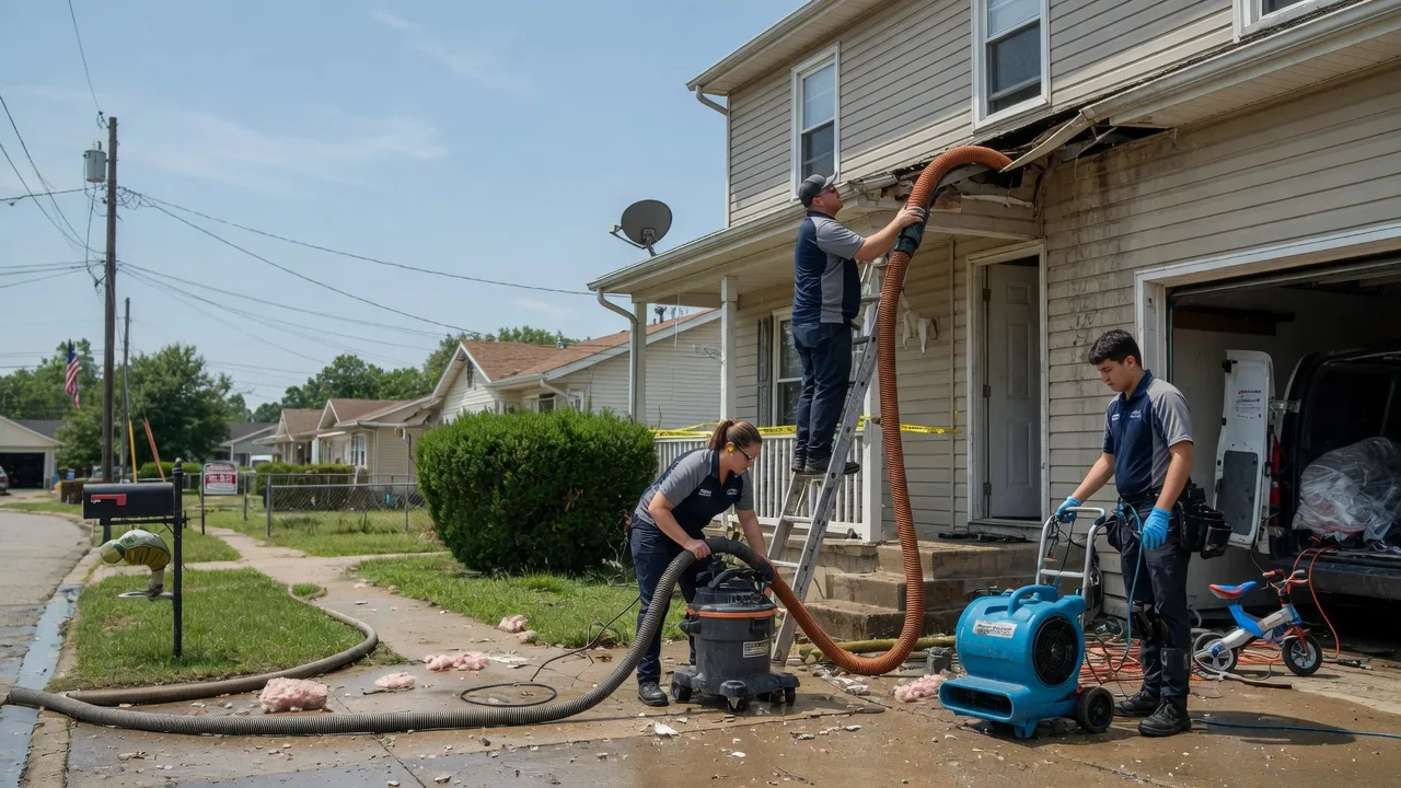 Water Damage Restoration in Sterling, IL near me